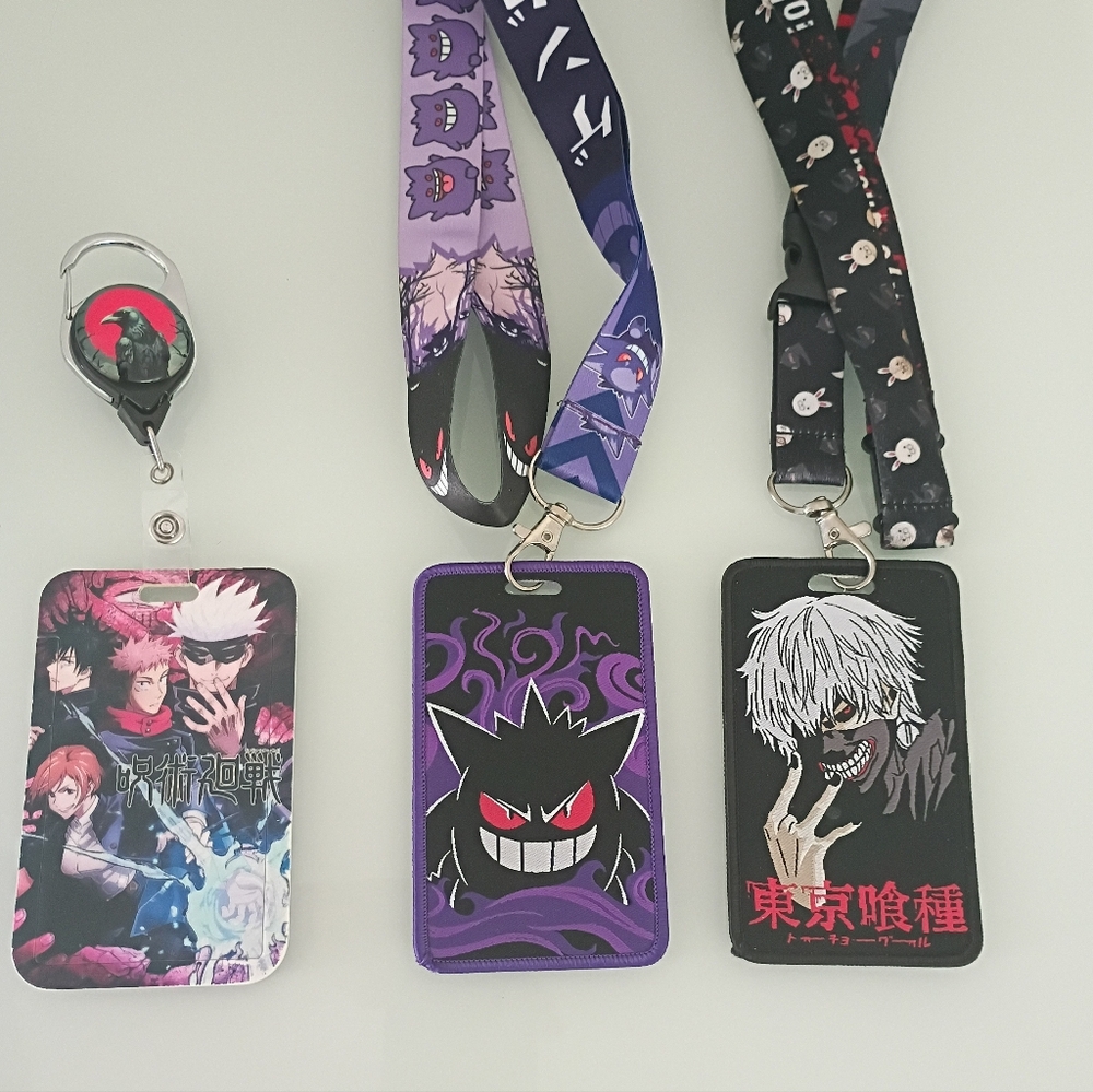 New 3 Anime Lanyard and Id Holder "18 Lanyard